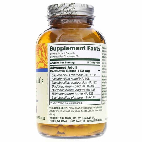 Advanced Adult's Probiotic 34 Billion Cells, FL
